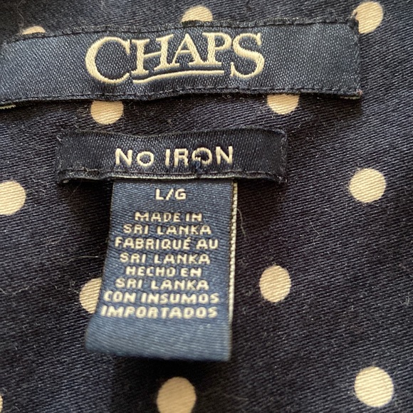 Chaps Women’s 3/4 Sleeve Shirt Blouse Size Large - Picture 5 of 6